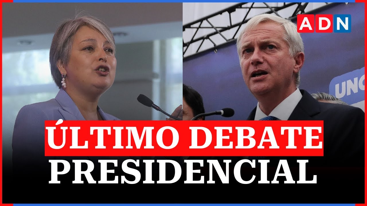 DEBATE PRESIDENCIAL 2025: Los detalles del &uacute;ltimo cara a cara entre JARA y KAST