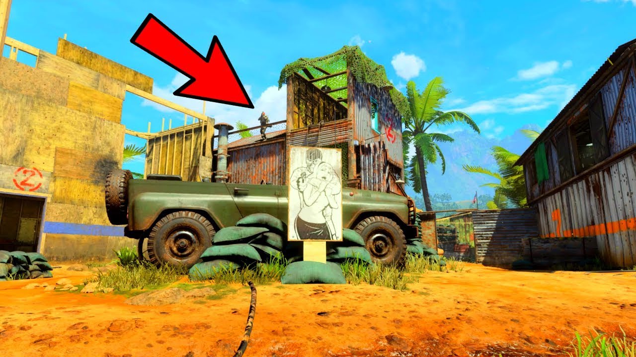 BO4 GLITCHES *NEW* SOLO GLITCH SPOT ON FIRING RANGE BEST HIDING SPOT!