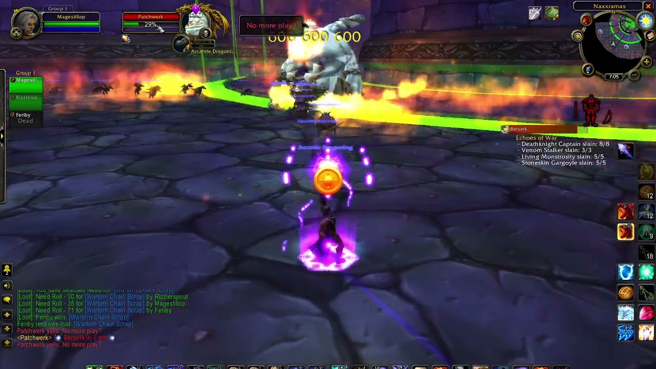 Soloing naxx in tbc prepatch