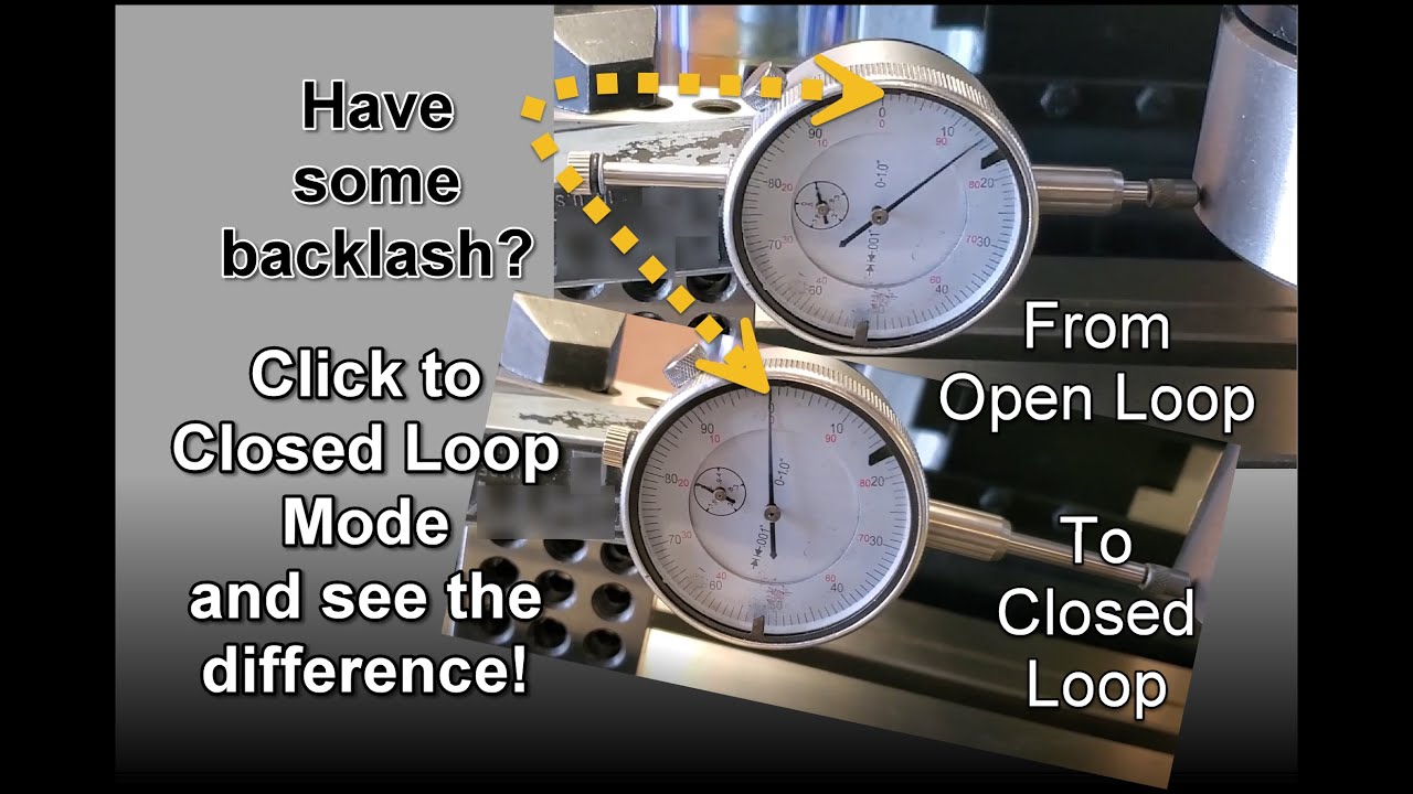 Closed Loop CNC Milling Machine