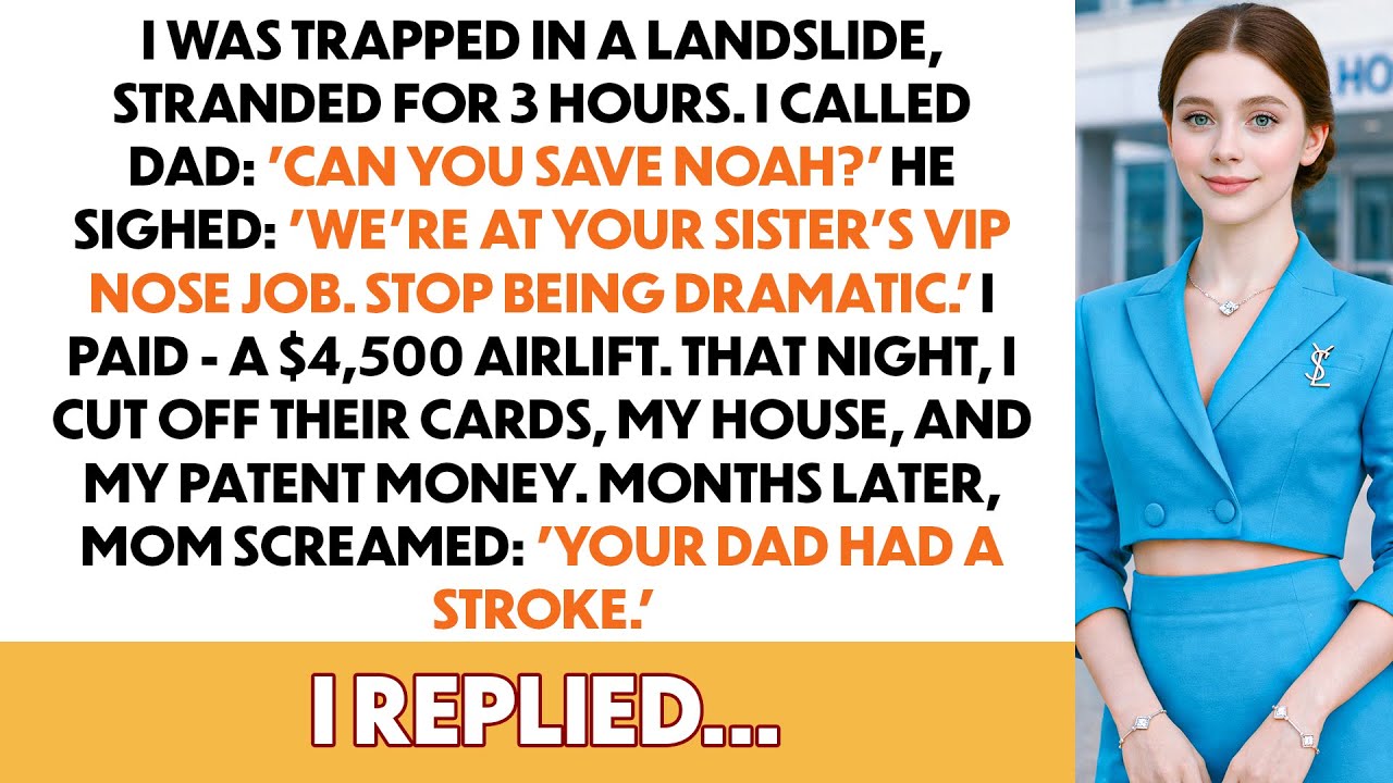 I Was Trapped In A Landslide, Stranded For 3 Hours  I Called Dad 'Can You Please Get To The School'