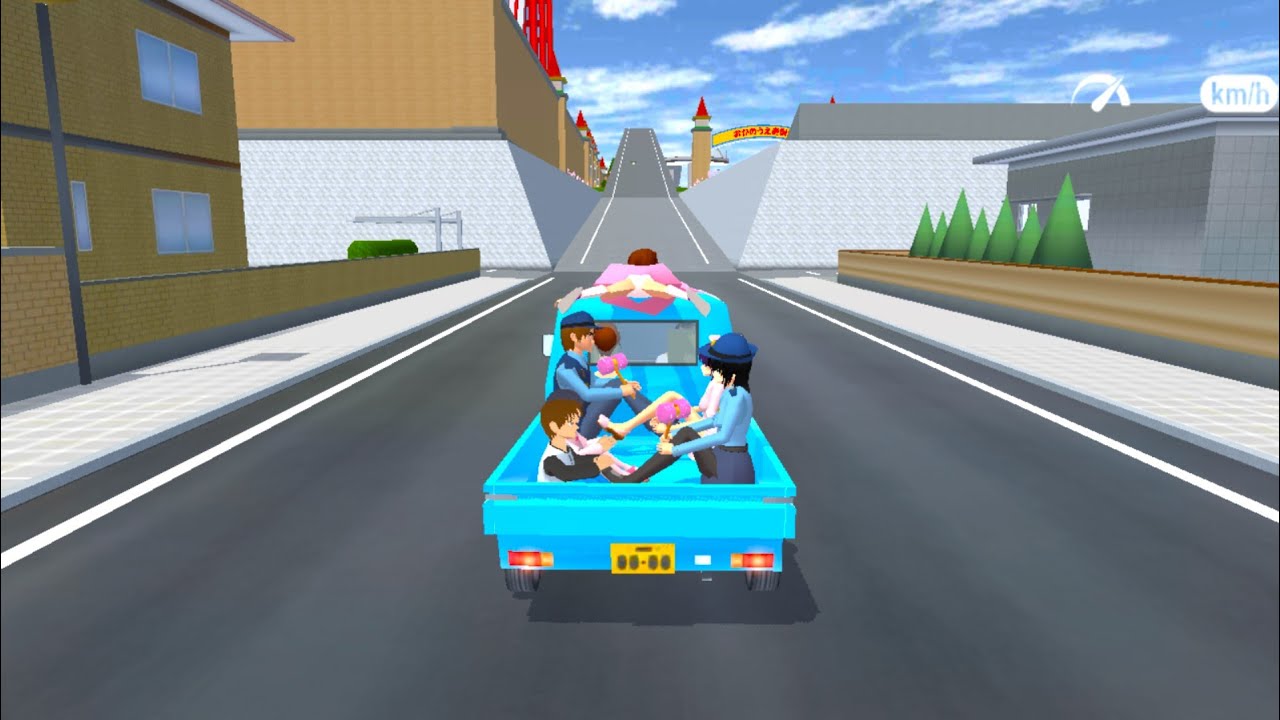 Tanjakan Rahasia Amusement Park 🤣 sakura school simulator
