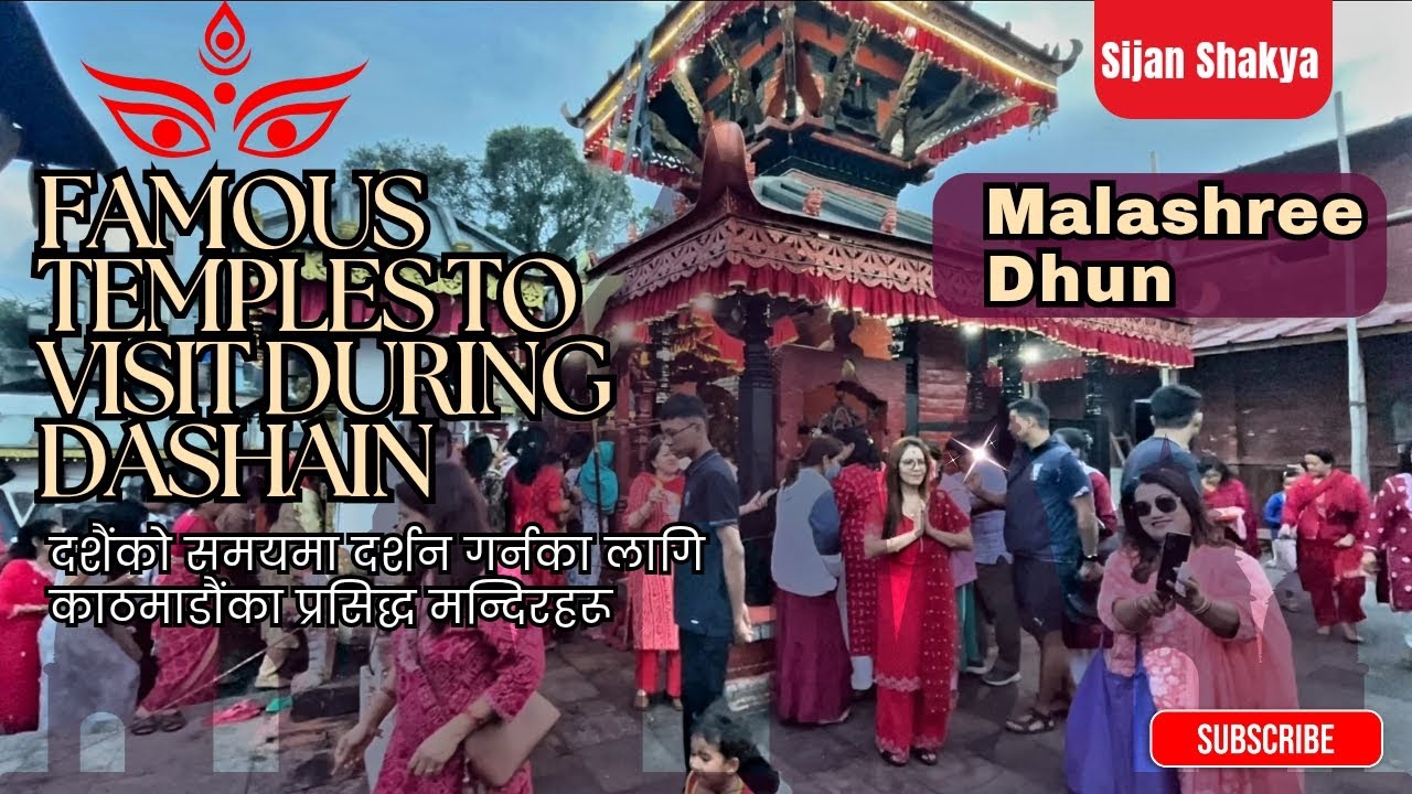 Famous Devi Temples in Kathmandu To Visit During Dashain | Dashain Dhun | Malashree Dhun