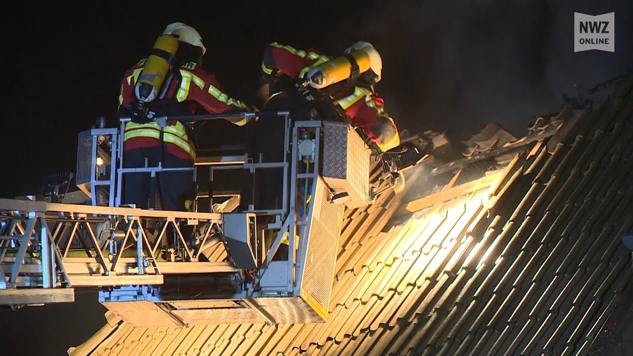 Großeinsatz für die Feuerwehr in Wiefelstede