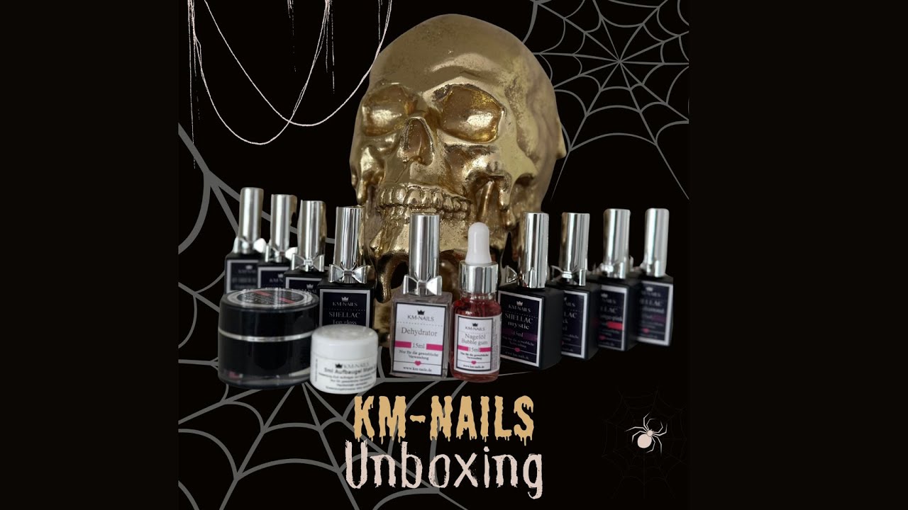 Unboxing neue Nagelschätze von KM-Nails