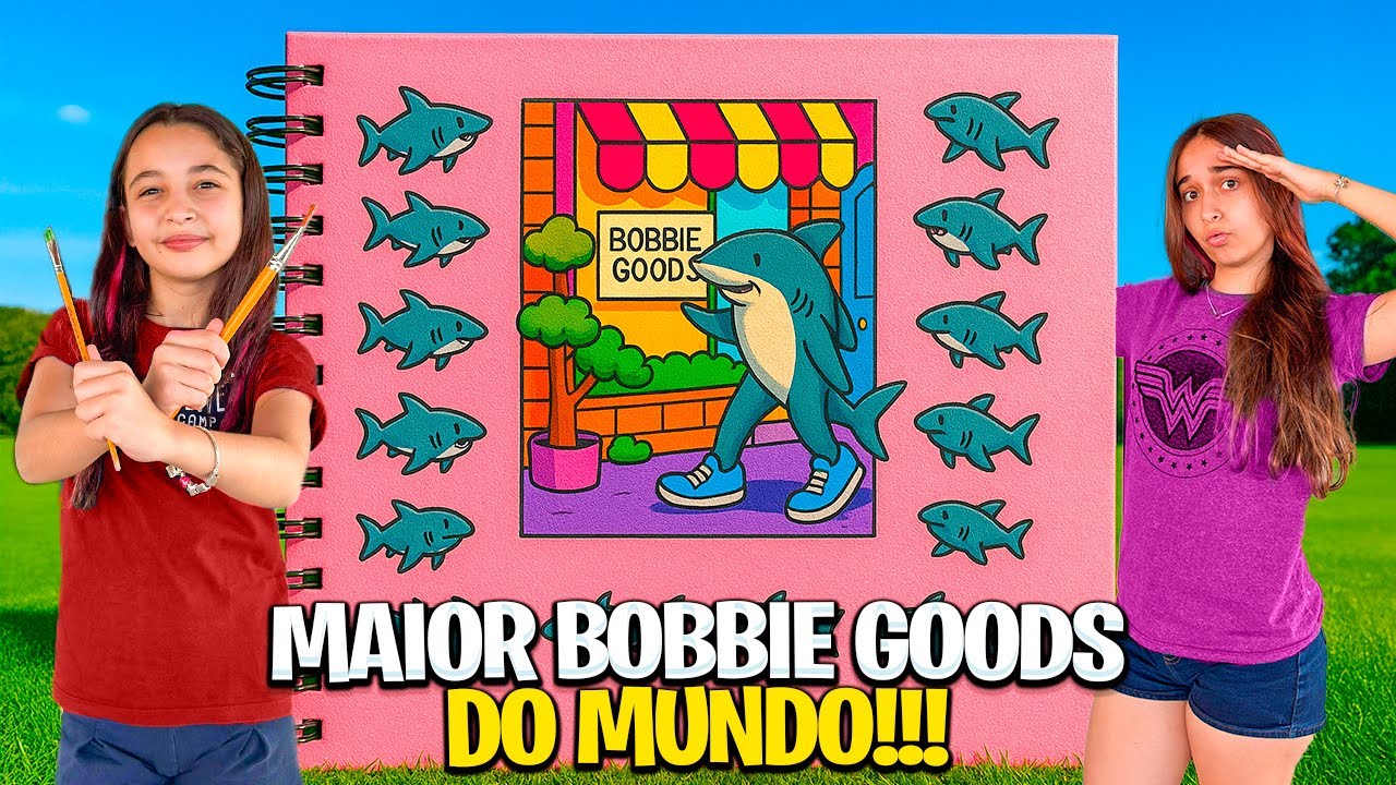 DESAFIO: COLORIR O MAIOR BOBBIE GOODS DO MUNDO!