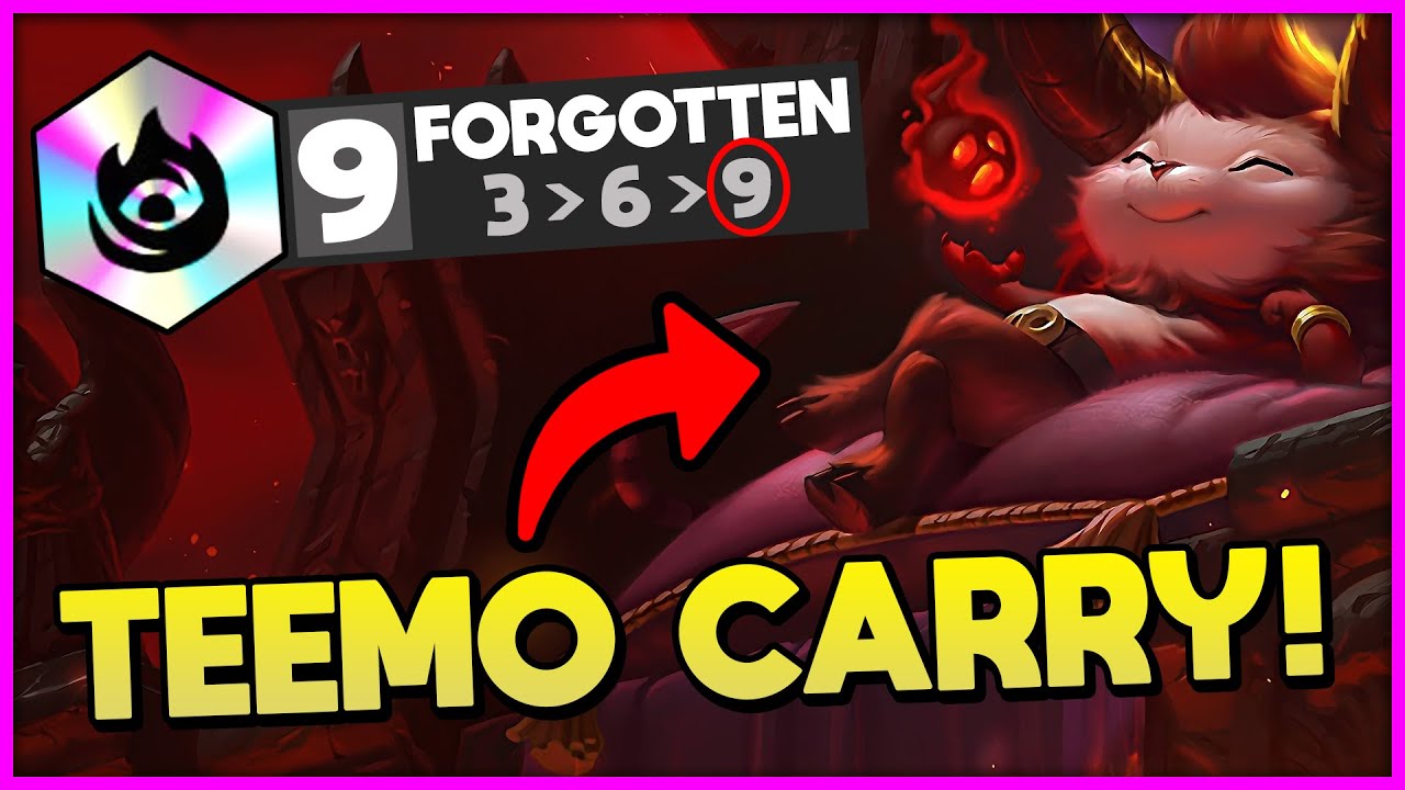 Forgotten Teemo NUKES EVERYONE! - TFT SET 5 Teamfight Tactics PBE Gameplay New Comps