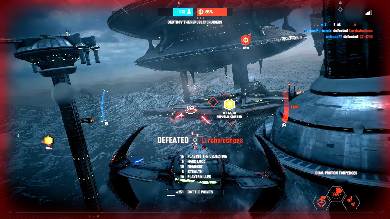 Starfighter Assault Gameplay - Kamino (Separatist) Star Wars Battlefront II