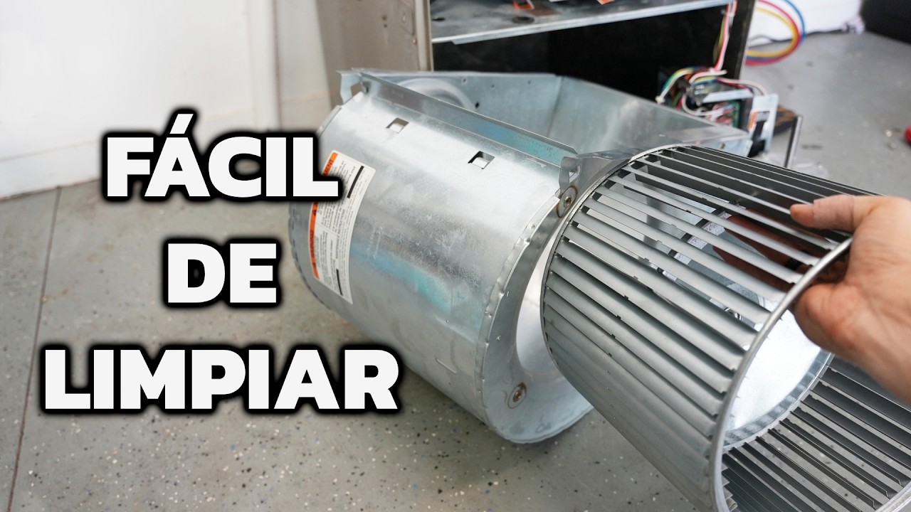 Cómo Desmontar y Limpiar la Rueda del Ventilador de la Calefacción o del Aire Acondicionado