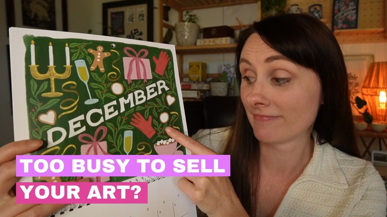 Selling Strategies for Artists with Limited Time #ipadart