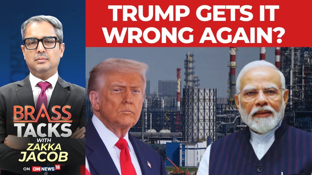 MEA Debunks Trump’s Russian Oil Claim, Moscow Doubles Down | Brass Tacks | News18