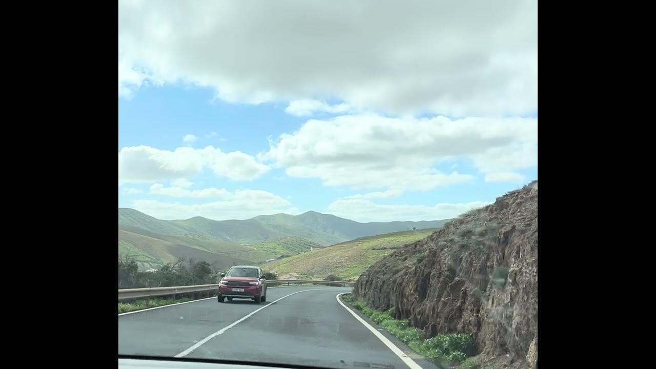 Driving FV-30 in Betancuria