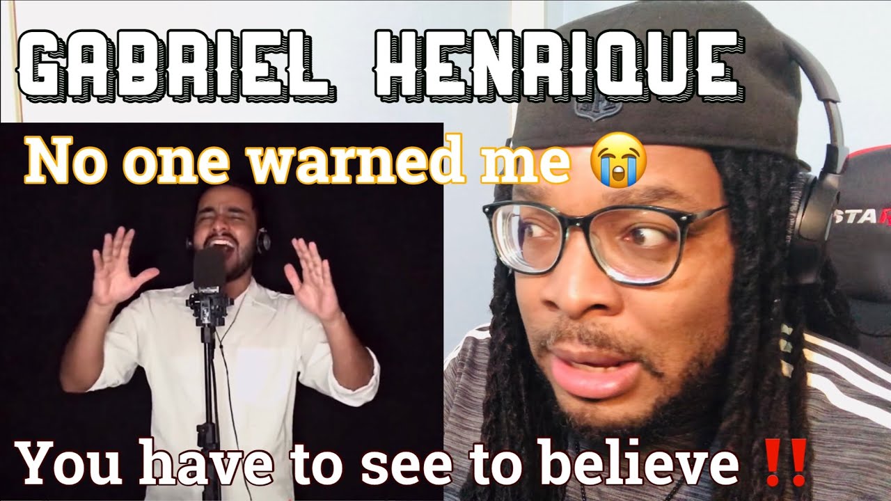Gabriel Henrique - Run To You (Whitney Houston) IS HE EVEN HUMAN ? REACTION