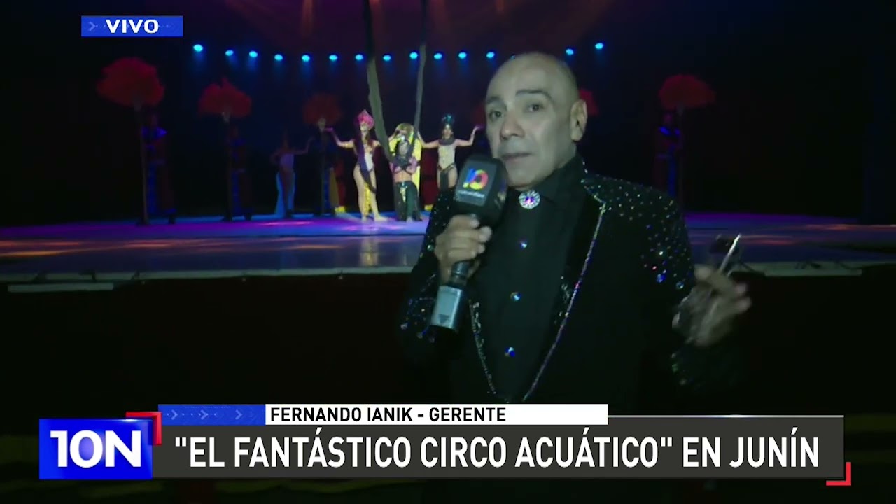 Fantástico  Circo Acuatico Tour Argentina