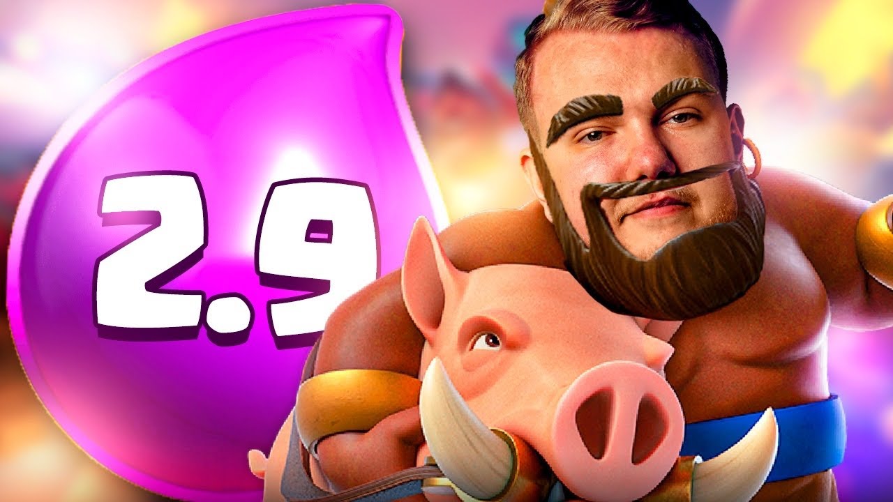 #1 BEST HOG RIDER DECK! - Clash Royale