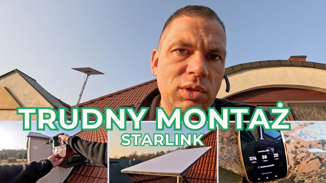 Duży dom, brak światłowodu i plątanina kabli. Ratuję sytuację: Starlink + Mesh X50