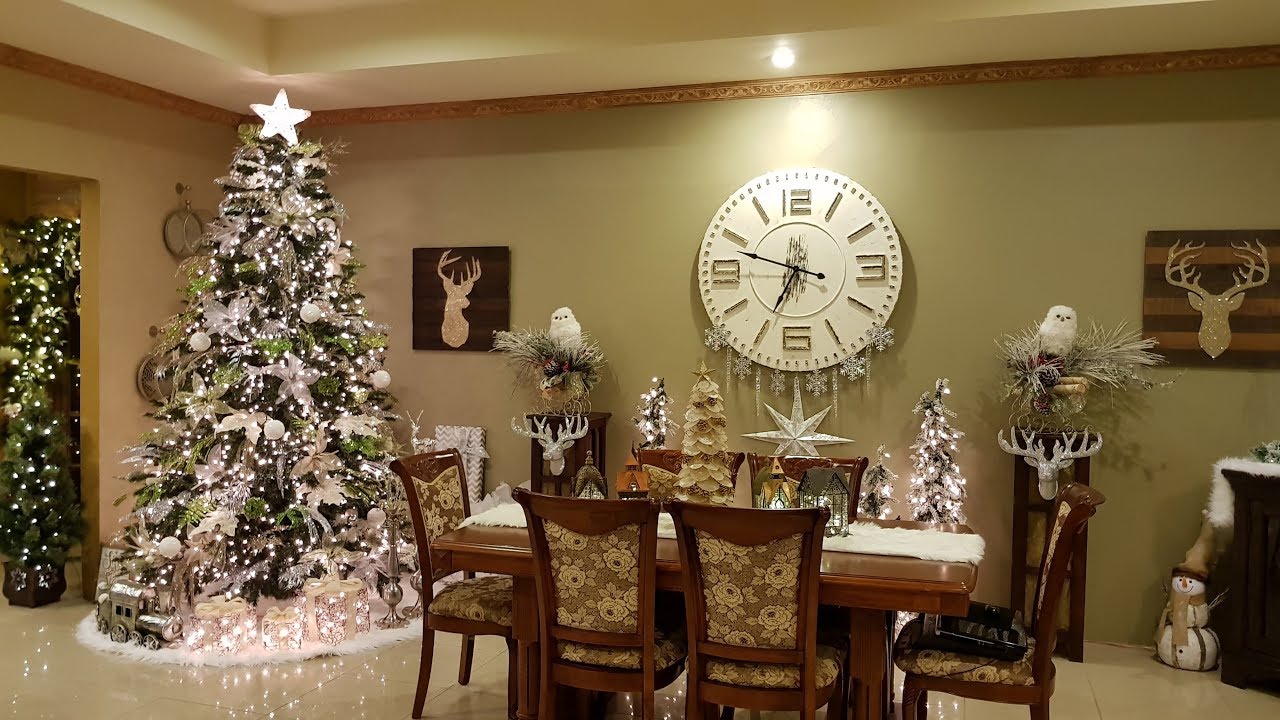 Christmas Winter Wonderland Home Tour 2017 - Rebecca Robeson Inspired