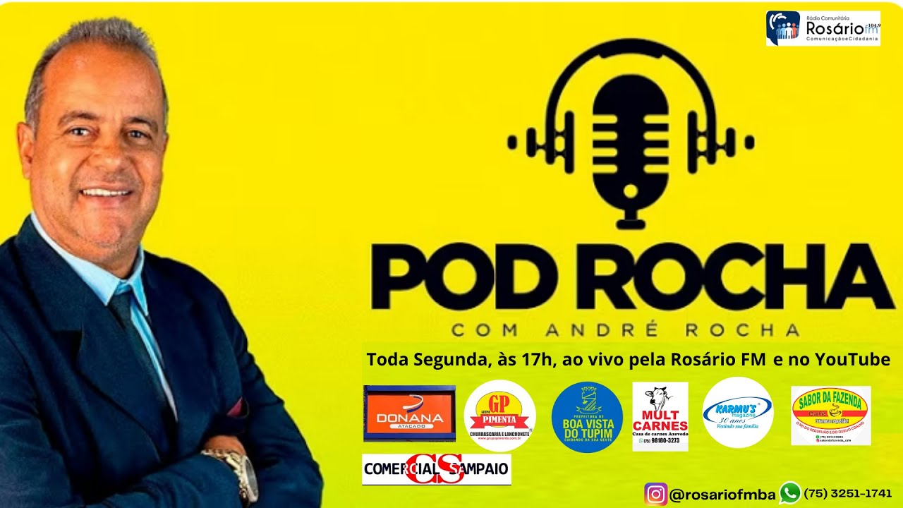 Pod Rocha | Dr. Samuel Araújo 