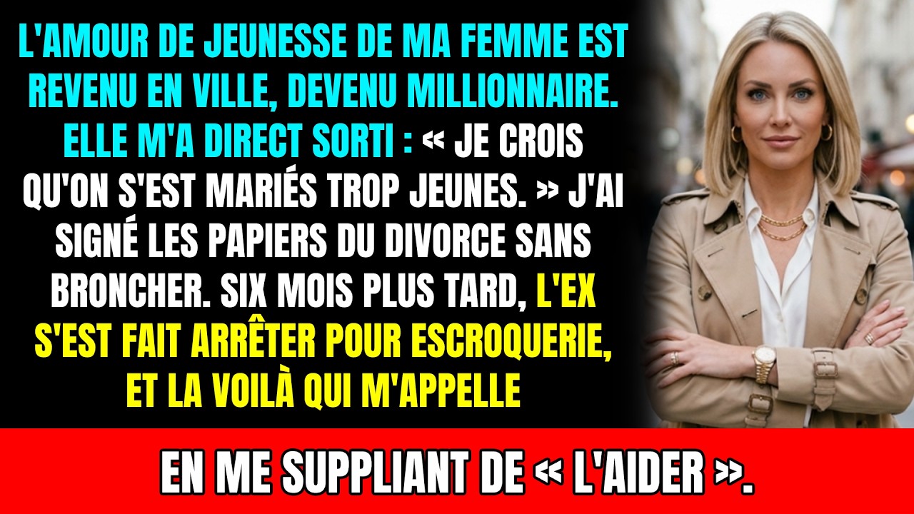 Elle me quitte pour un millionnaire, puis me supplie en larmes : 