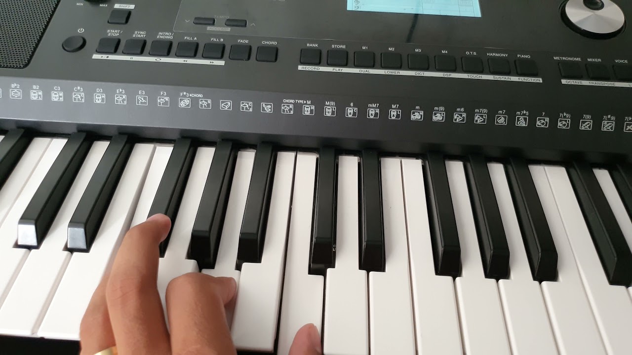 Como gravar solos/songs no teclado Roland E-X20A.