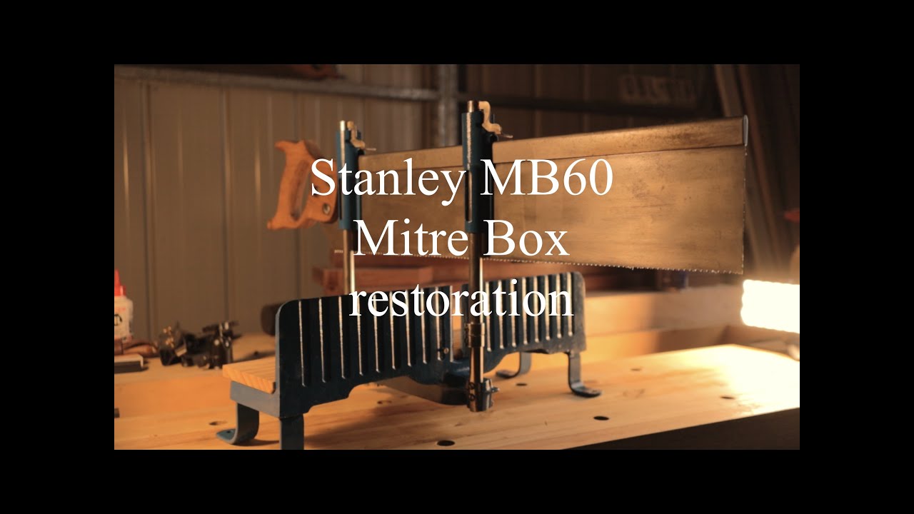 Stanley MB60 mitre box restoration