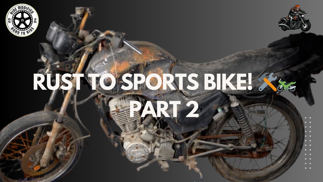 15-Year-Old Motorcycle Makeover: Restoration & Rebuild Part 2! 🏍️🔥