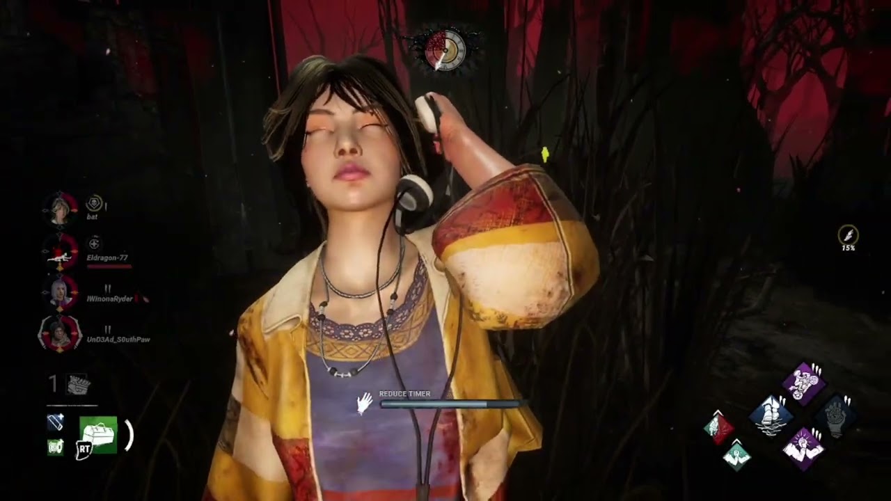 ASMR DBD 💛 Vee vs. Vecna 🕰️ FAST fabric scratching, mouth sounds, whispers