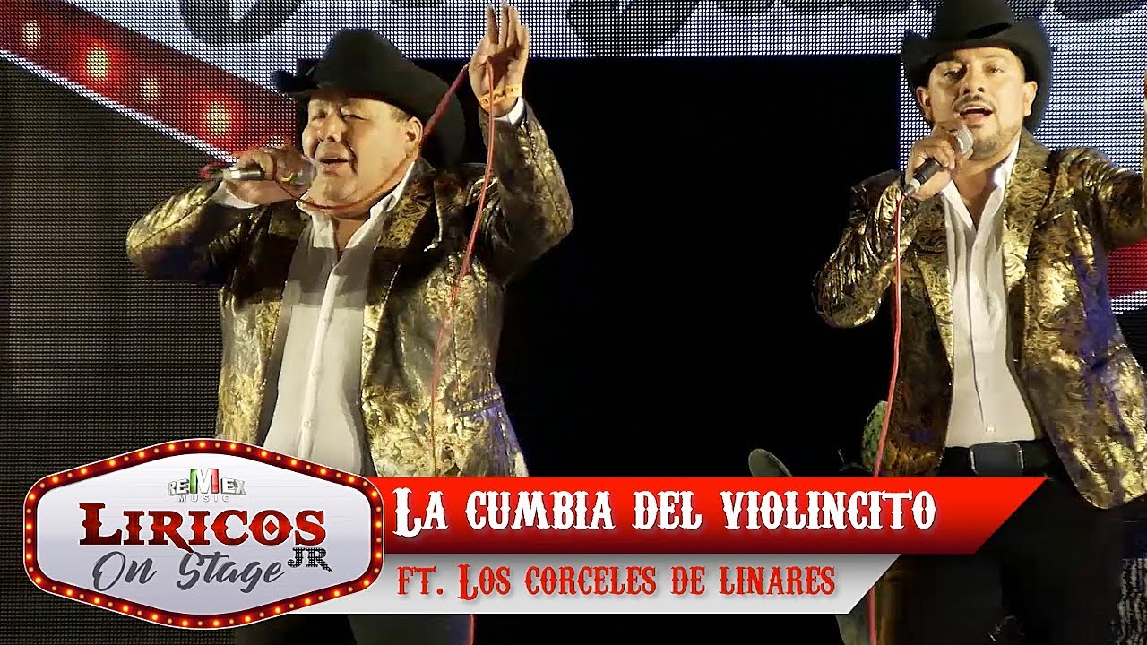Los Liricos Jr. On Stage - La cumbia del violincito ft. Los Corceles de Linares (Video Oficial)