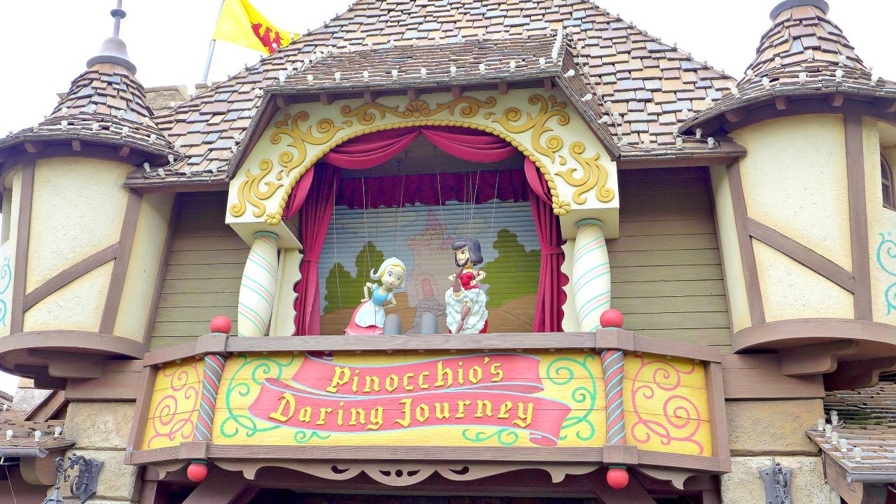 Pinocchio's Daring Journey Ride In Tokyo Disneyland