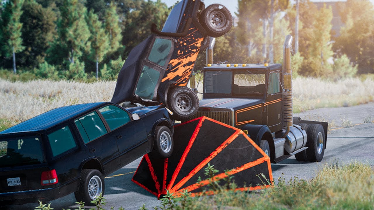 The REVENGE - TRUCK ROBBERY - PART 1 - BeamNG Drive Movie