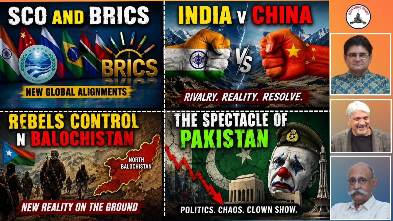 Pakistan Facing Big Internal Churn | SCO & BRICS | India vs China Heats Up | #GunnersShot