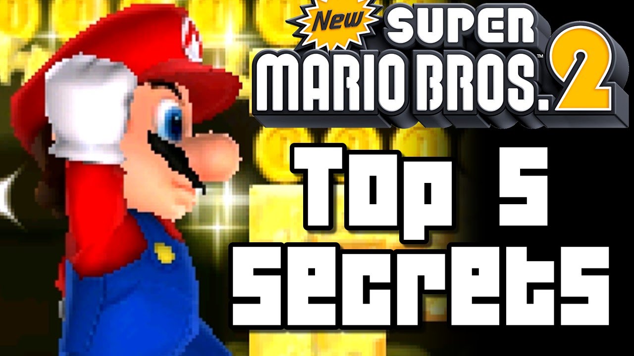 New Super Mario Bros 2 TOP 5 SECRETS (3DS)