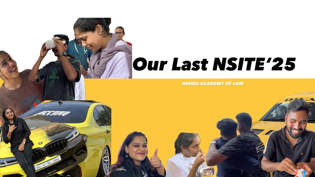 Last NSITE in our college | Angne athum kayj😌