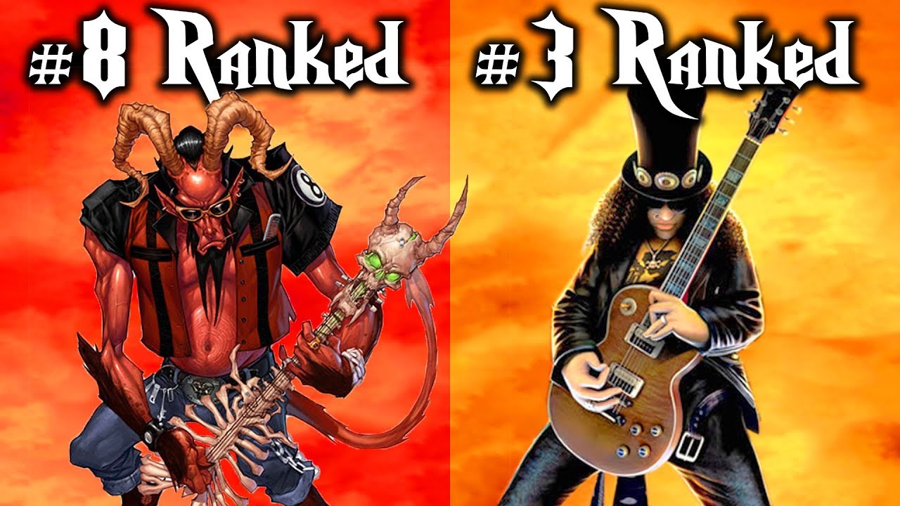 TOP 10 GUITAR HERO SONGS OF ALL TIME! (not fortnite)