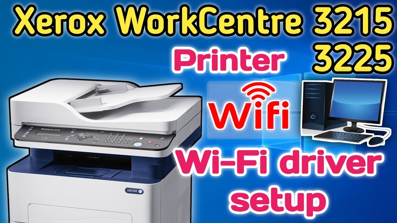 Jak połączyć się z siecią Wi-Fi w drukarce Xerox WorkCentre 3215 w systemie Windows. Konfiguracja...