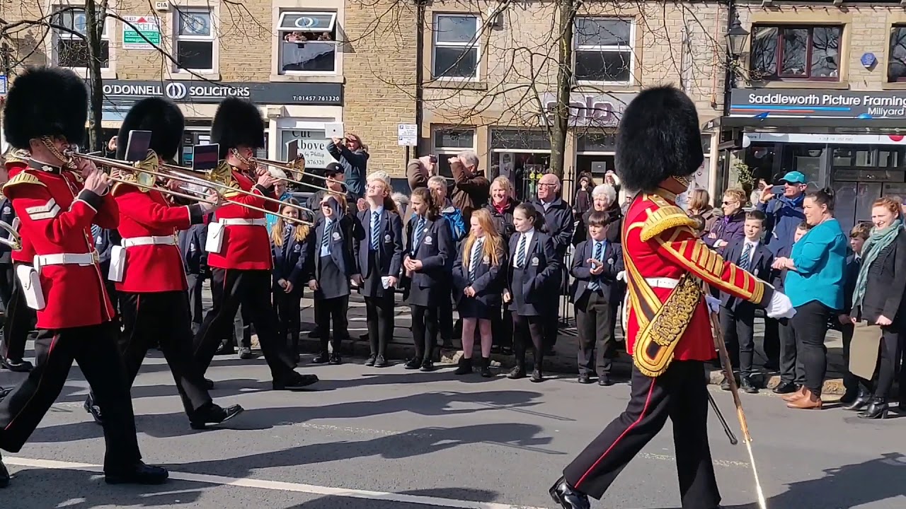2019-04-05 Grenadier Guards in Uppermill