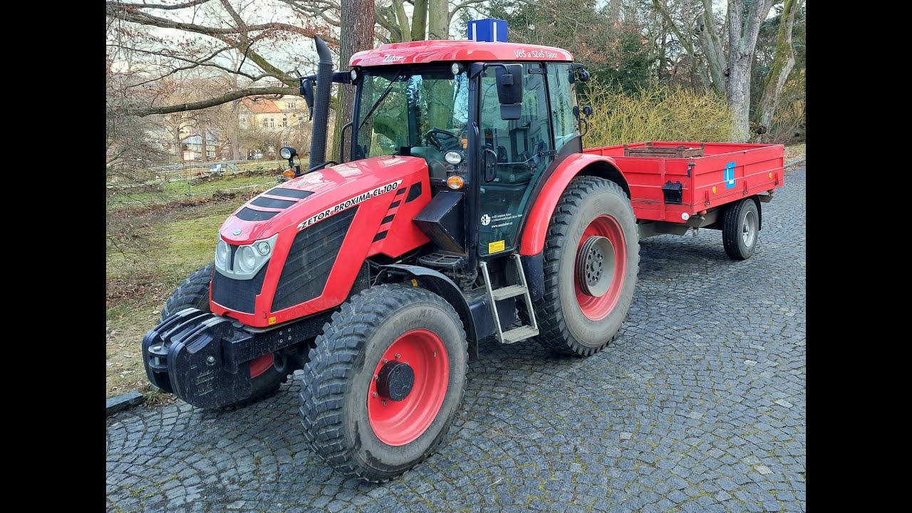 Zetor Proxima CL100- motor