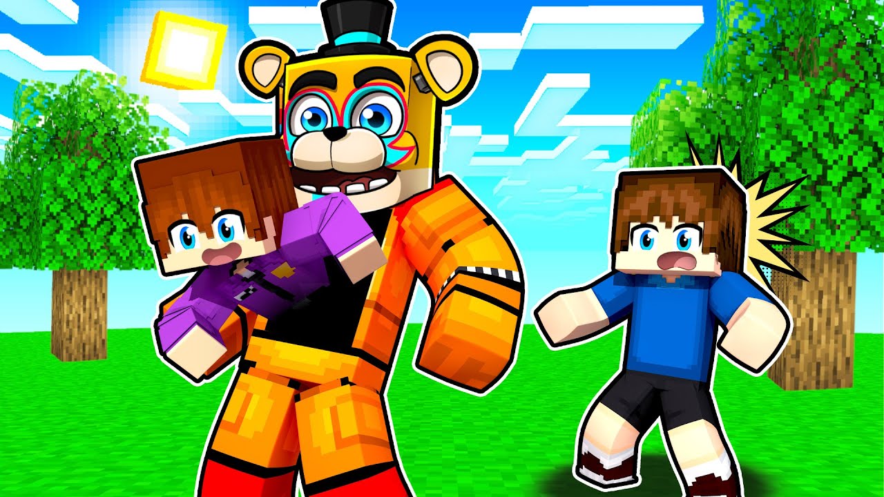 Michael Afton is Glamrock Freddy?! in Minecraft Security Breach