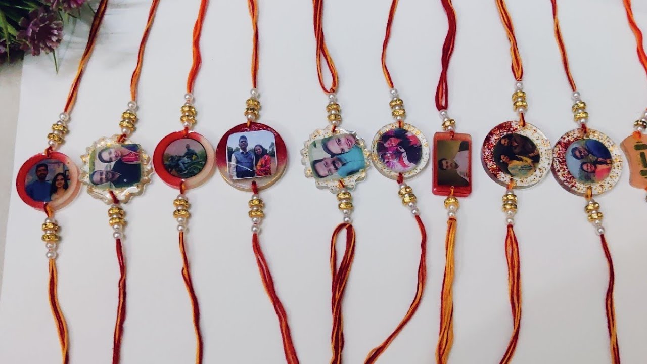 Resin Photo Rakhi Tutorial | Resin Art |DIY Rakhi Making | How to make ResinRakhi ||