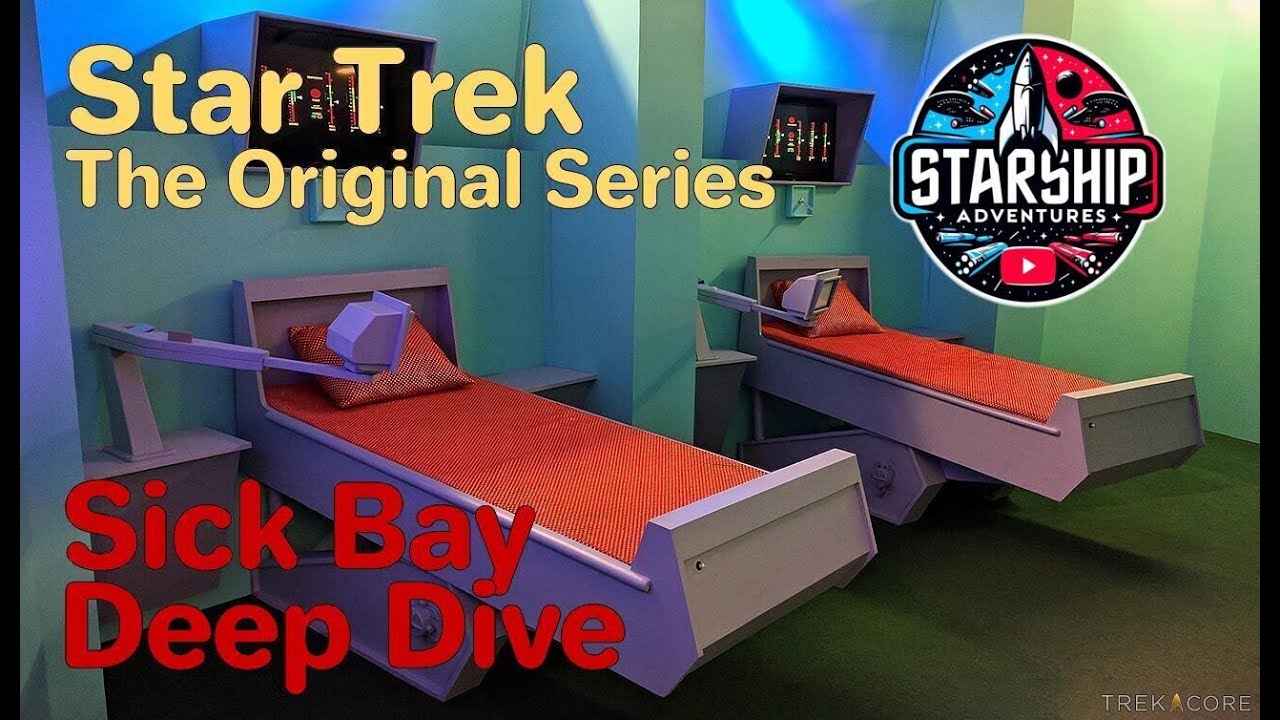 🔴Sci-Fi Rewind - Star Trek The Original Series Deep Dive of SickBay Set -   The Neutral Zone Studios