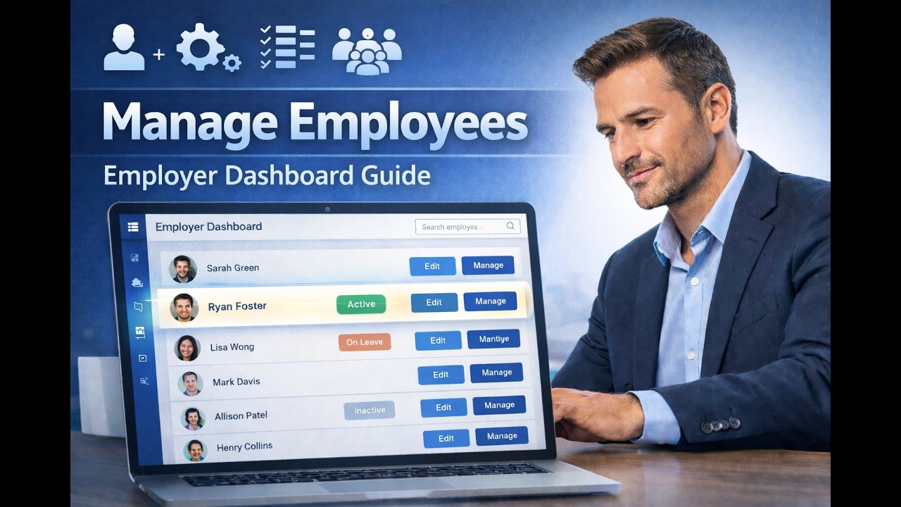How to Manage Employees from Employer Dashboard | Full Tutorial