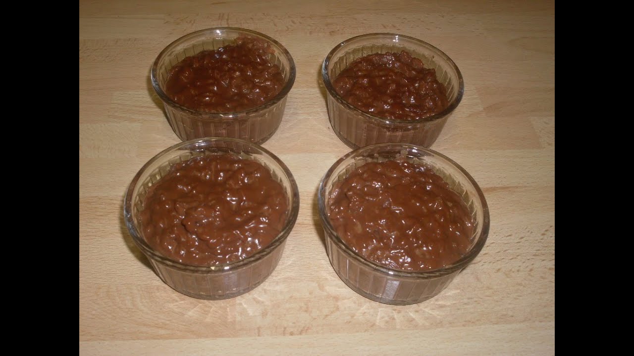 Comment faire du riz au lait au chocolat? Recette dessert facile