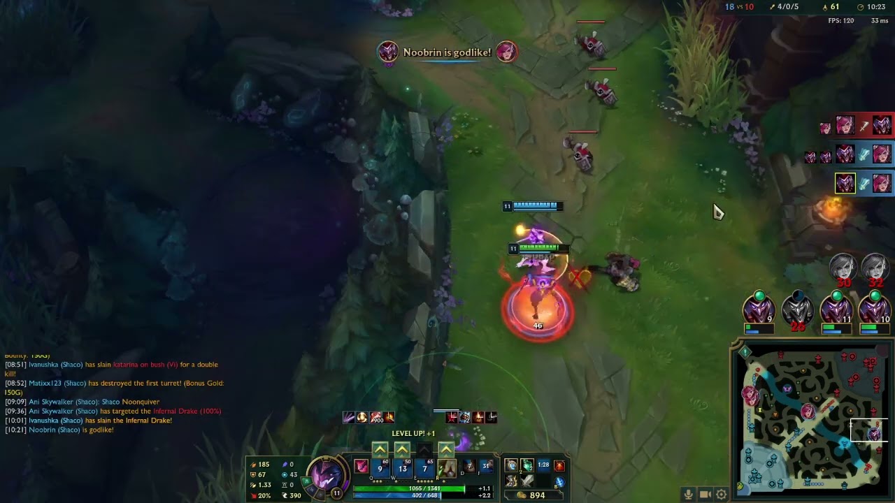 Why are you runnin?! - Cant escape a Galeforce shaco
