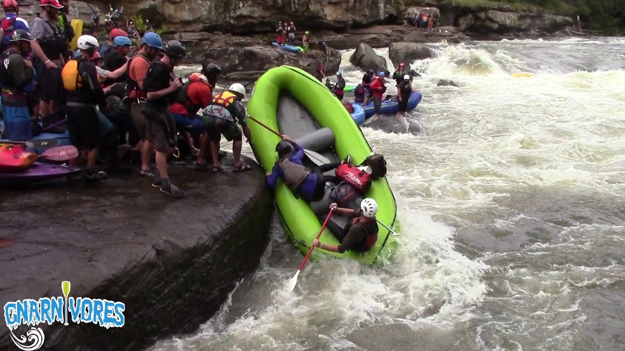 2018 GAULEY RIVER WHITEWATER RAFTING FLIPS & CARNAGE