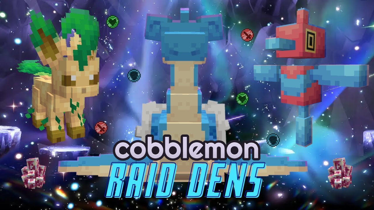 Cobblemon Raid Dens | 20+ Solo Raids!