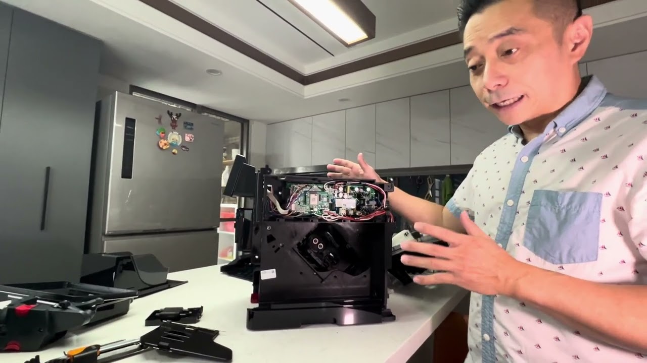 迪朗奇Delonghi 610 拆解內部清潔