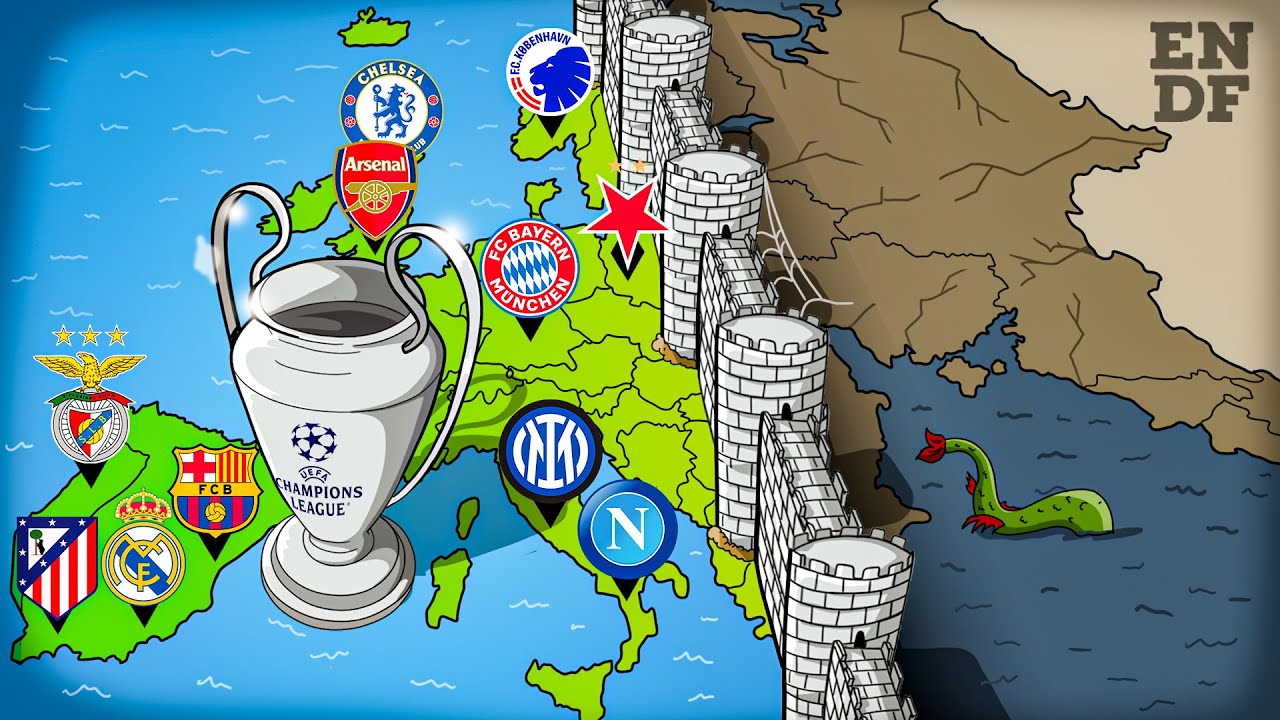El Mapa que la UEFA NO QUIERE que Veas