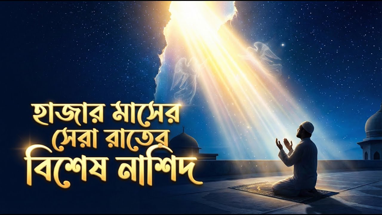 কদরের রাত ও মুক্তির গজল: শেষ দশের ডাক | New Ramadan Gojol | Islamic Ghazal | Gojol Islamic Bangla