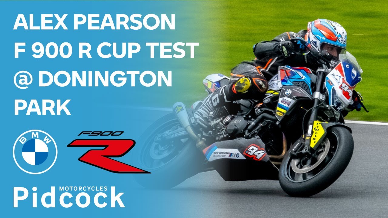 Alex Pearson F 900 R Cup Test @ Donington Park - Roy Pidcock BMW