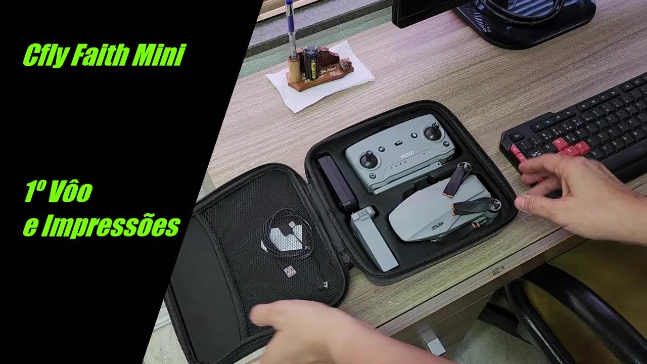 CFly Faith Mini - 1º Vôo e Impressões